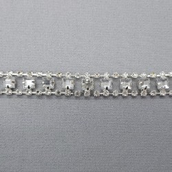 TZL033 white strass_1cm